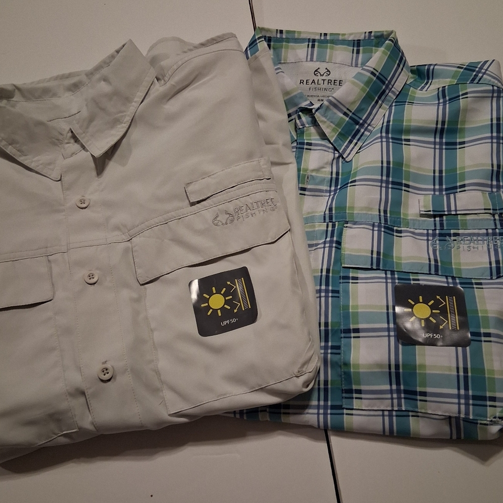 Realtree Fishing Shirt Bundle Size Medium NWT